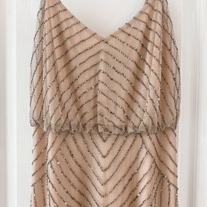 Size 8 Adriana Papell Beaded Dress